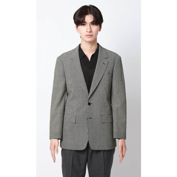 AOYAMA 【洋服の青山】清涼 ジャケット メンズ 春夏 ブラック 黒
