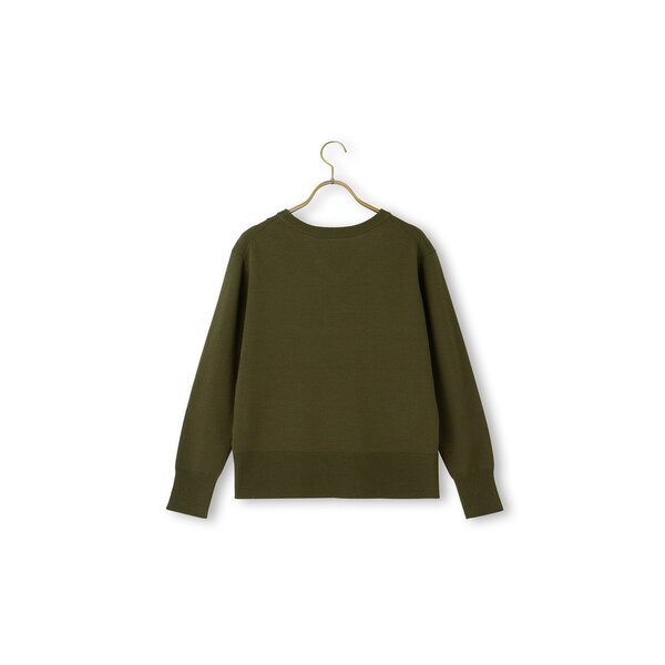 AOYAMA 【洋服の青山】洗える 毛玉になりにくい ニット 長袖