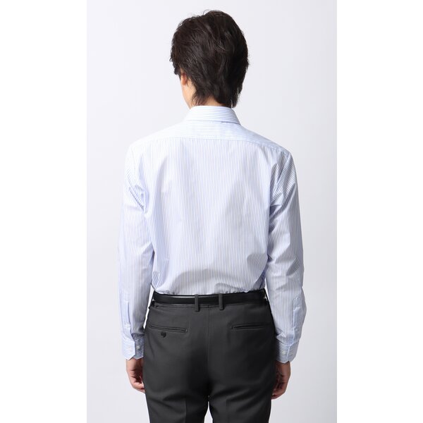 大野将平　青シャツ 長袖 夏用シャツ コスプレ 本店(首都)　レプリカ AOYAMA 【洋服の青山】みんなのシャツ ワイシャツ メンズ 長袖 形態