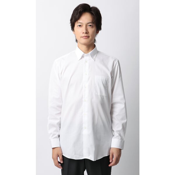 AOYAMA 【洋服の青山】みんなのシャツ ワイシャツ メンズ 長袖 形態