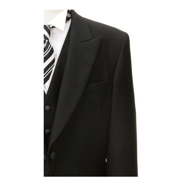 AOYAMA 【洋服の青山】秋冬用 ブラック系 モーニングコート Venerato