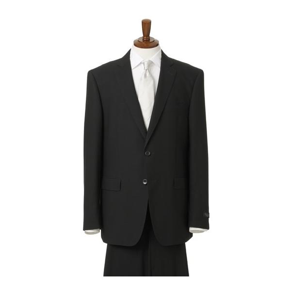 AOYAMA 【洋服の青山】盛夏用 ブラック系 スタイリッシュフォーマル