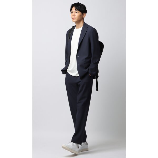 AOYAMA 【洋服の青山】動けるスーツ ジャケット メンズ 秋冬 ネイビー