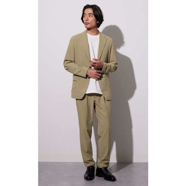 AOYAMA 【洋服の青山】裾上げ済み 動けるスーツ スラックス メンズ 春
