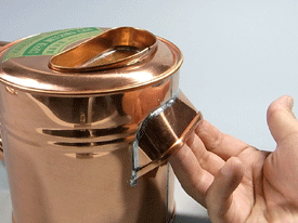 如雨露：銅製兼用如雨露 2号 1.8L *2号 90220-2 ジョーロ じょーろ