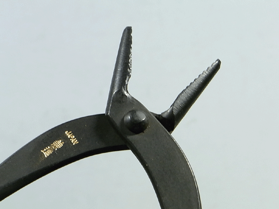 盆栽道具 矢床（やっとこ） （兼進作） 小 全長180mm No.48A