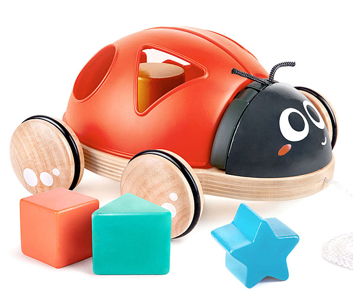 Hape（ハペ） 型はめパズル 知育玩具 1歳 木製 木のおもちゃ 子ども