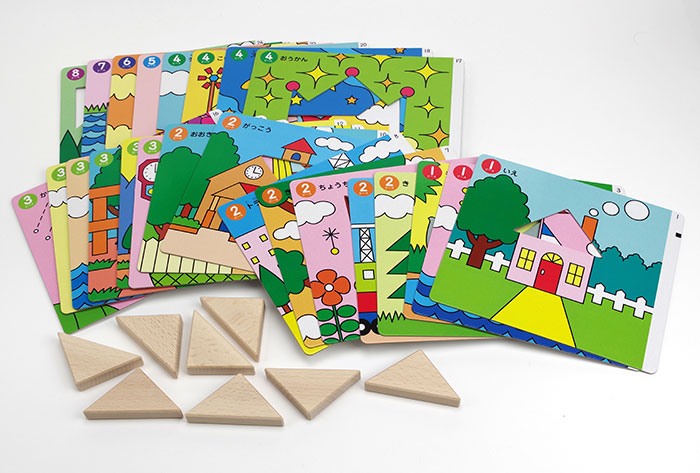 くもんのパズル＆ピクチュアパズル＆ことばのえじてん＆Blokus&オマケ くもん出版 型はめパズル 日本製 図形パズル 知育玩具 2歳 3歳