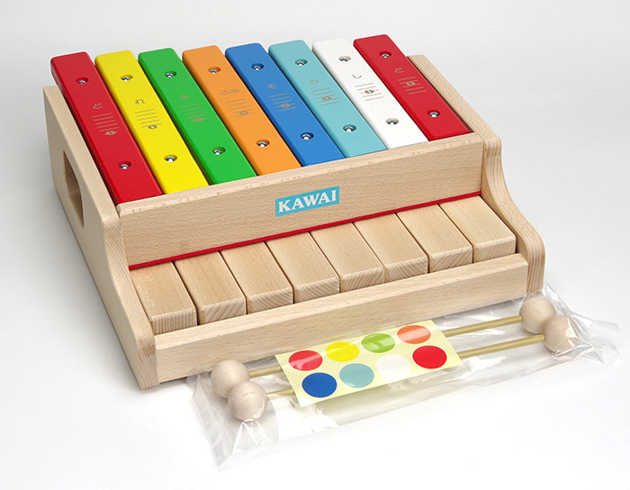 音の出るおもちゃ 日本製 河合楽器 ピアノ 木のおもちゃ 木琴 楽器玩具