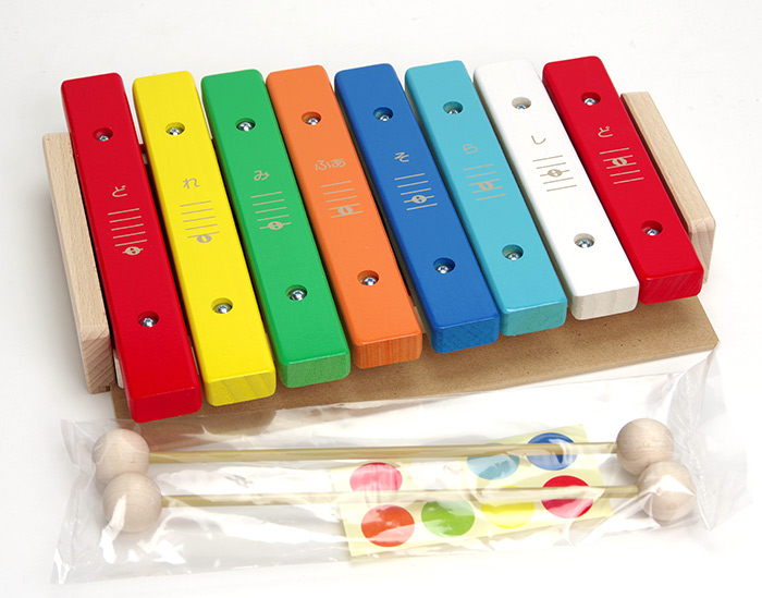 未使用品　河合楽器　KAWAI シロフォン 木琴 カリン 30音 KAWAI 音の出るおもちゃ 日本製 河合楽器 ピアノ 木のおもちゃ 木琴