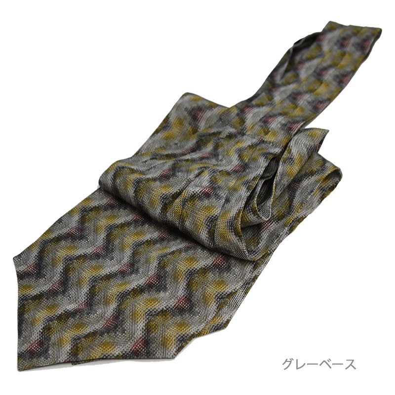 アスコットタイ/日本製/シルク