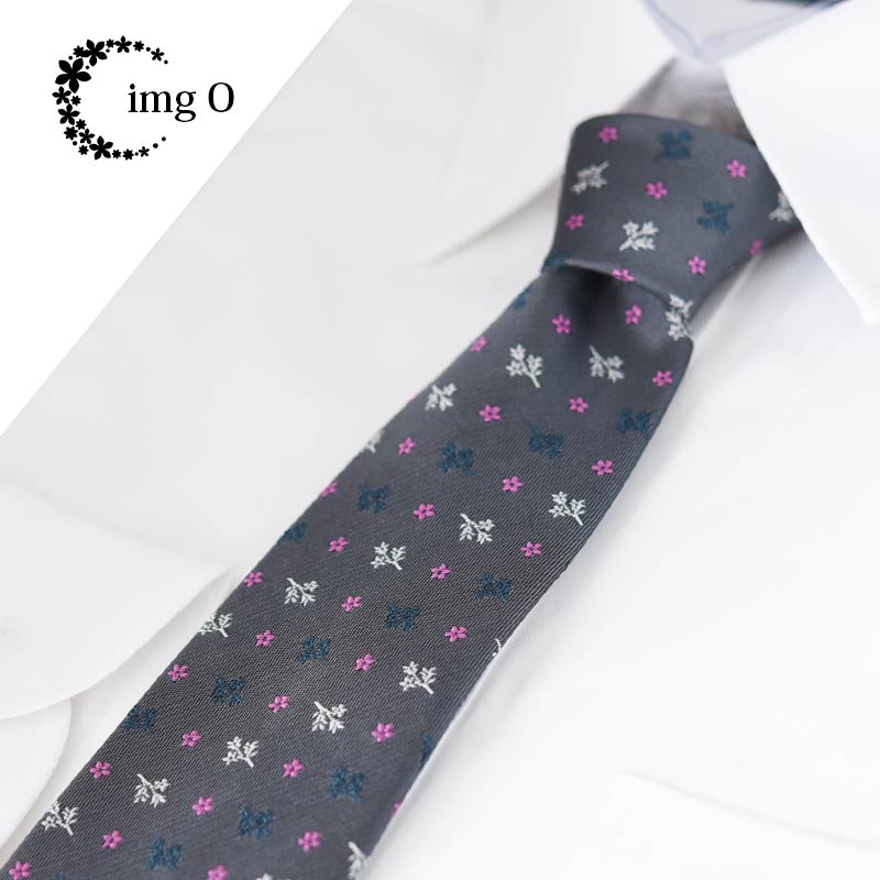 ネクタイ おしゃれ 西陣織 花 日本製 由樹衣（YUKIE）フラワー