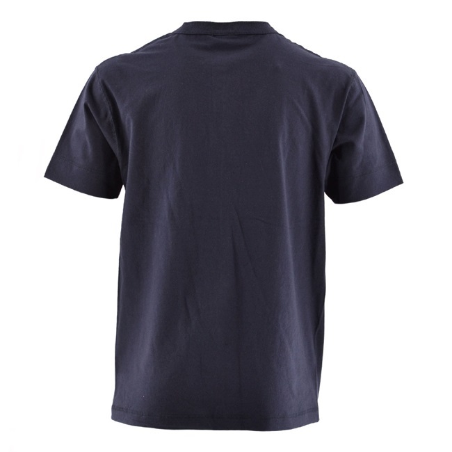 ワンポイント 刺繍 オリジナル 5.6オンス ヘンリーネック Tシャツ メンズ 半袖 カットソー ブラック ホワイト 黒 白 柄 ロゴ ギフト プ｜y-fit｜16