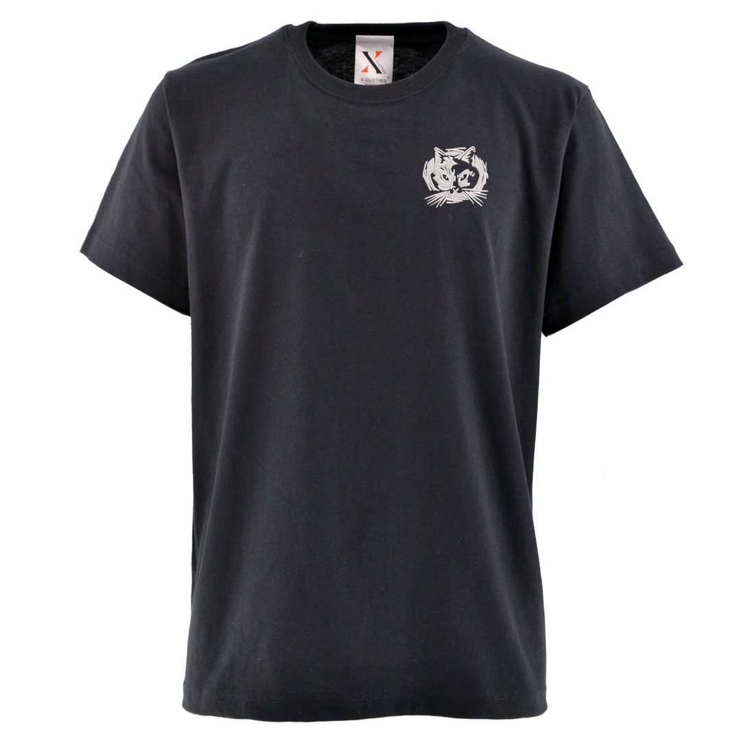 5.6oz オリジナル 刺繍 半袖 Tシャツ メンズ ワンポイント ロゴ おしゃれ tシャツ 無地 白 ホワイト カットソー 和柄 自社ブランド ヘビーウェイト｜y-fit｜18