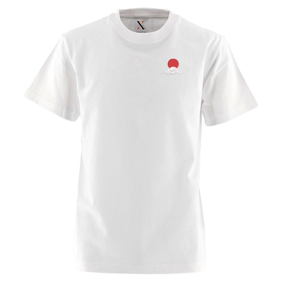 5.6oz オリジナル 刺繍 半袖 Tシャツ メンズ ワンポイント ロゴ おしゃれ tシャツ 無地 白 ホワイト カットソー 和柄 自社ブランド ヘビーウェイト｜y-fit｜20