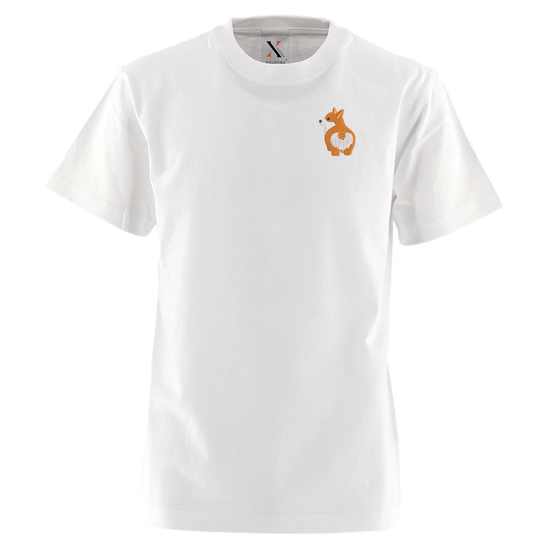 5.6oz オリジナル 刺繍 半袖 Tシャツ メンズ ワンポイント ロゴ おしゃれ tシャツ 無地 白 ホワイト カットソー 和柄 自社ブランド ヘビーウェイト｜y-fit｜16