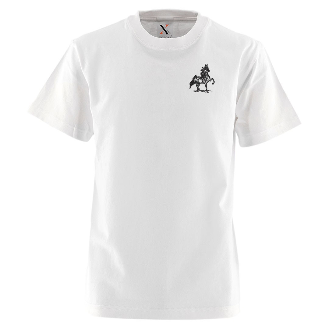 5.6oz オリジナル 刺繍 半袖 Tシャツ メンズ ワンポイント ロゴ おしゃれ tシャツ 無地 白 ホワイト カットソー 和柄 自社ブランド ヘビーウェイト｜y-fit｜16