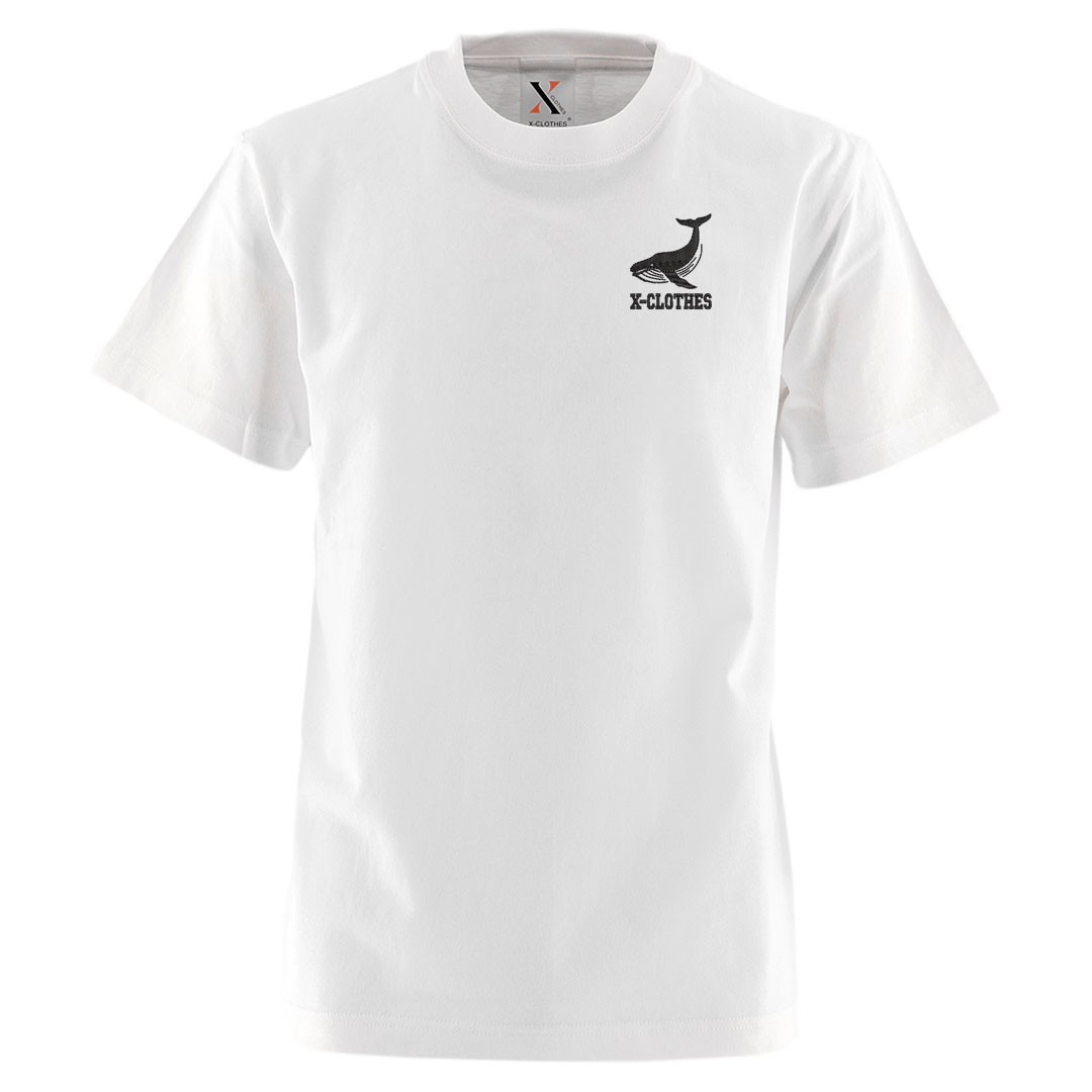 5.6oz オリジナル 刺繍 半袖 Tシャツ メンズ ワンポイント ロゴ おしゃれ tシャツ 無地 白 ホワイト カットソー 和柄 黒 ブラック｜y-fit｜16