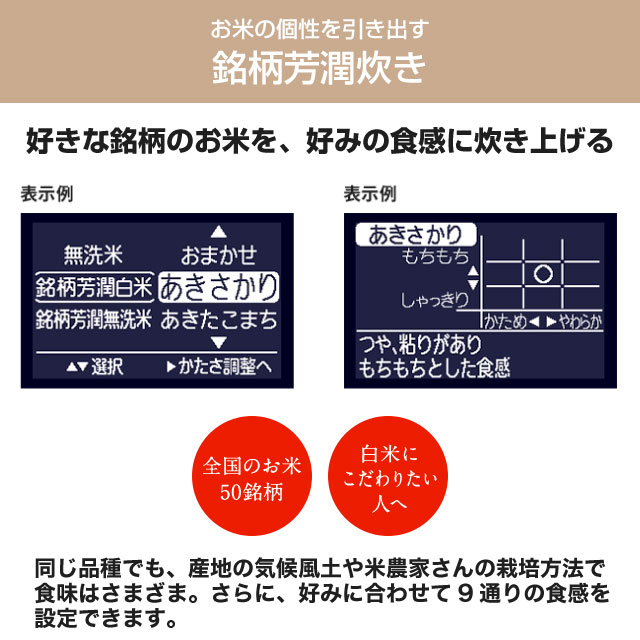 三菱（MITSUBISHI） 本炭釜 紬 炊飯器 0.09〜1.0L(0.5合〜5.5合) NJ