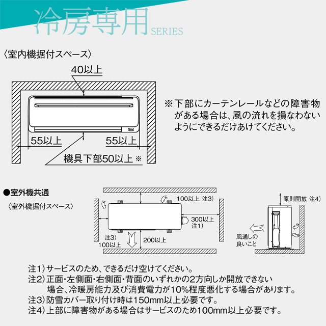 CORONA（コロナ） Relala リララ 冷房専用シリーズ ルームエアコン