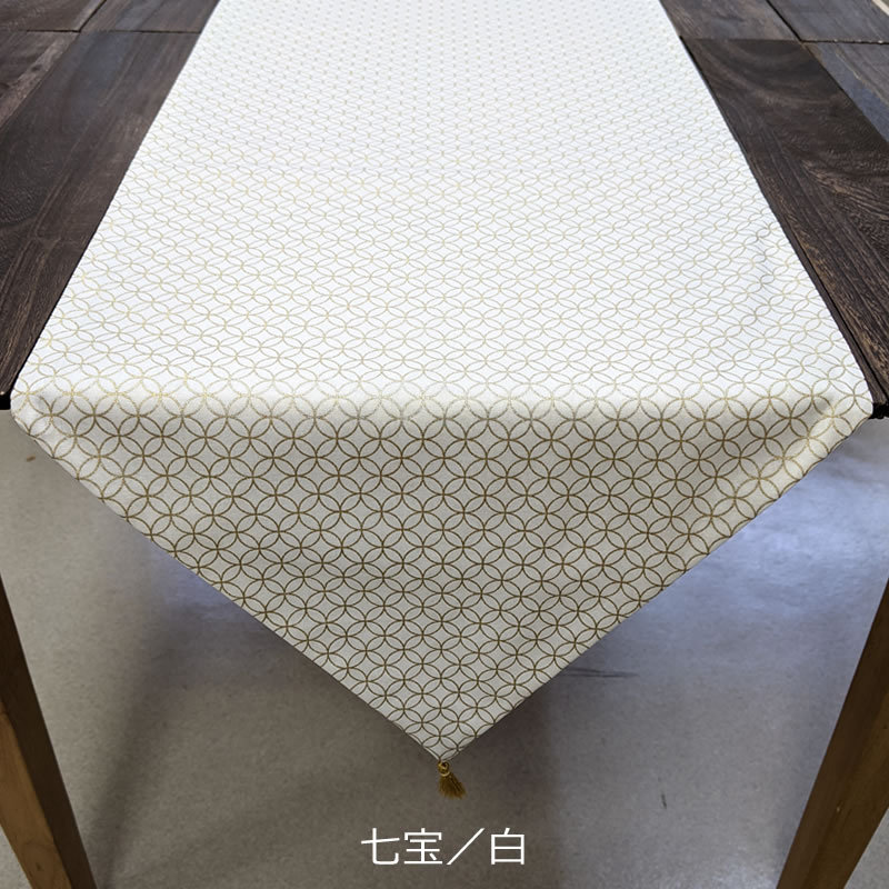 テーブルランナー　ランチョンマット　さくら/七宝