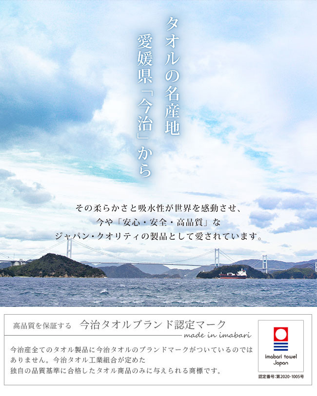 今治タオル（imabari towel） フェイスタオル ギフト セット 2枚 子供