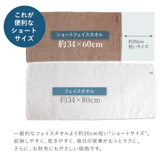 今治タオル・パイルとガーゼのタオル