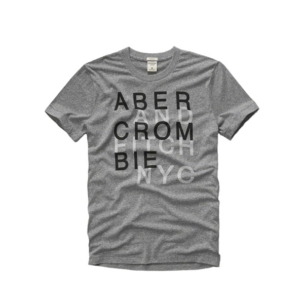 Abercrombie&amp;Fitch アバクロ MODERN LOGO GRAPHIC Tシャツ 半袖...