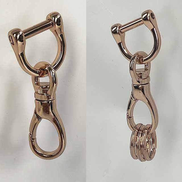 Peco dカン ネジ 式 ピンクゴールド あすつく ショルダー 15mm 18mm