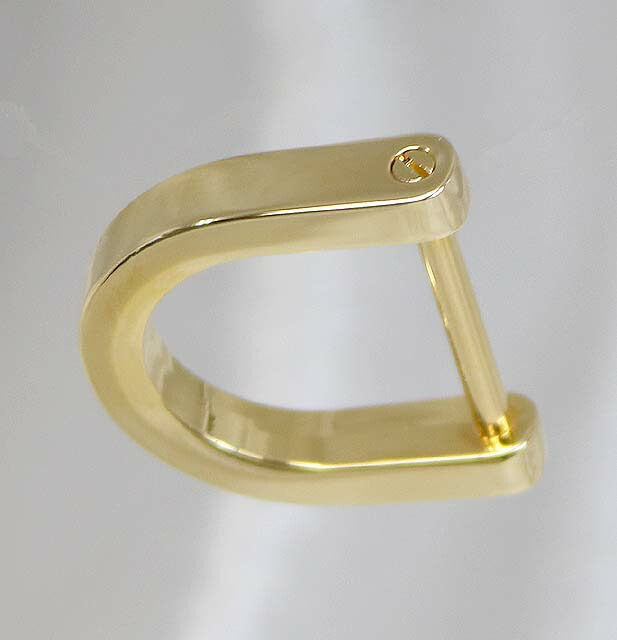 あすつく】ネジ式Dカン K129ー24mm ゴールド 上品 高級 開閉 開く d