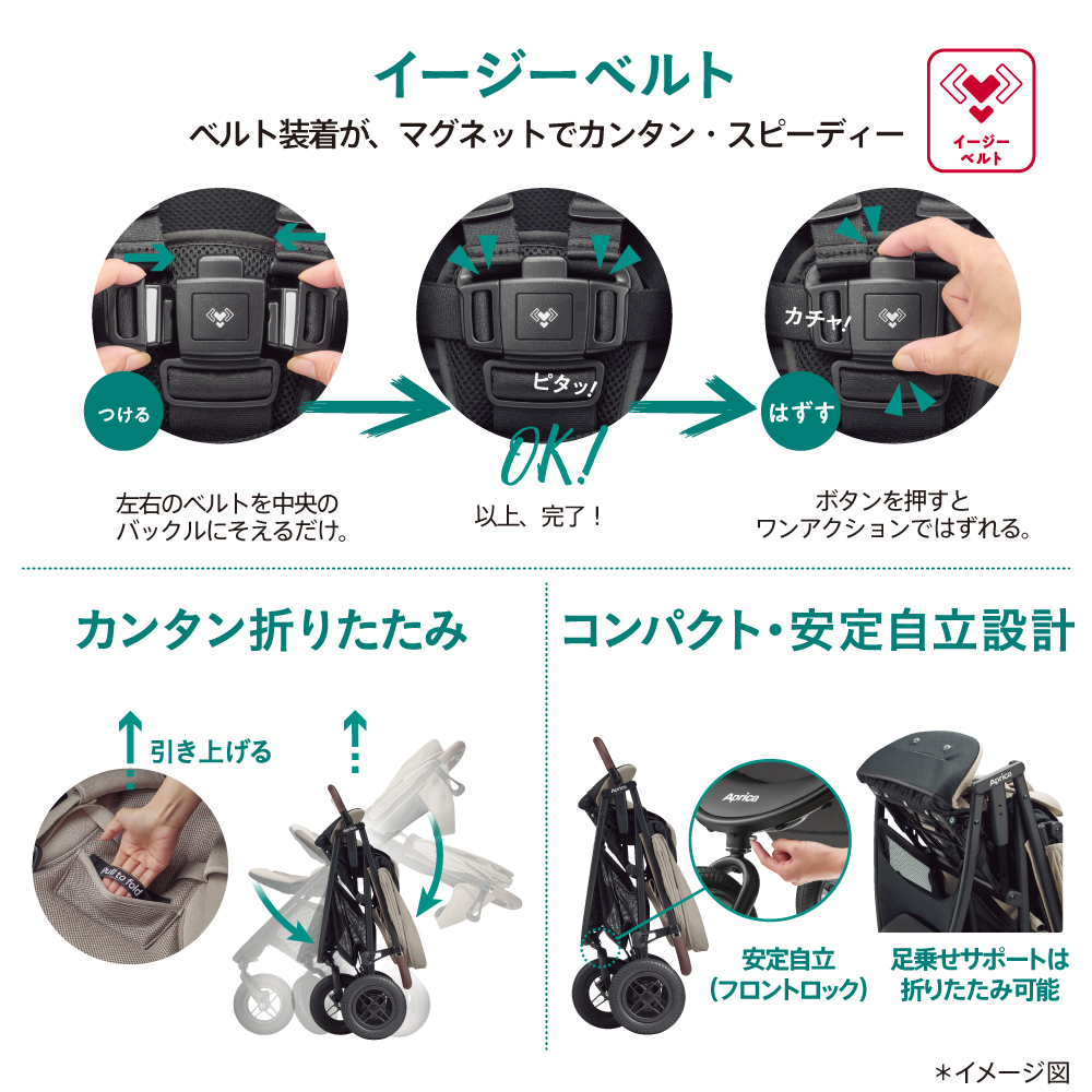 アップリカ ベビーカー スムーヴ プレシャスAB トラベルシステム
