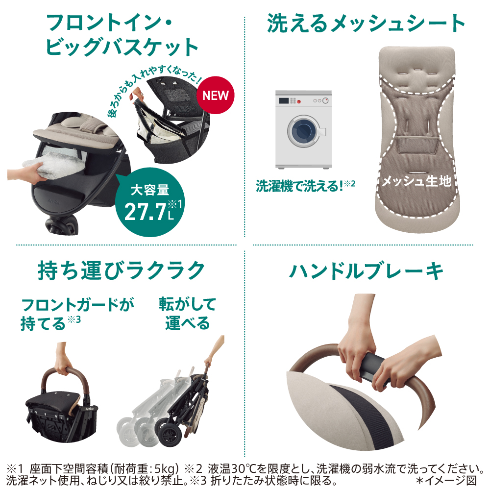 アップリカ ベビーカー スムーヴ プレシャスAB トラベルシステム