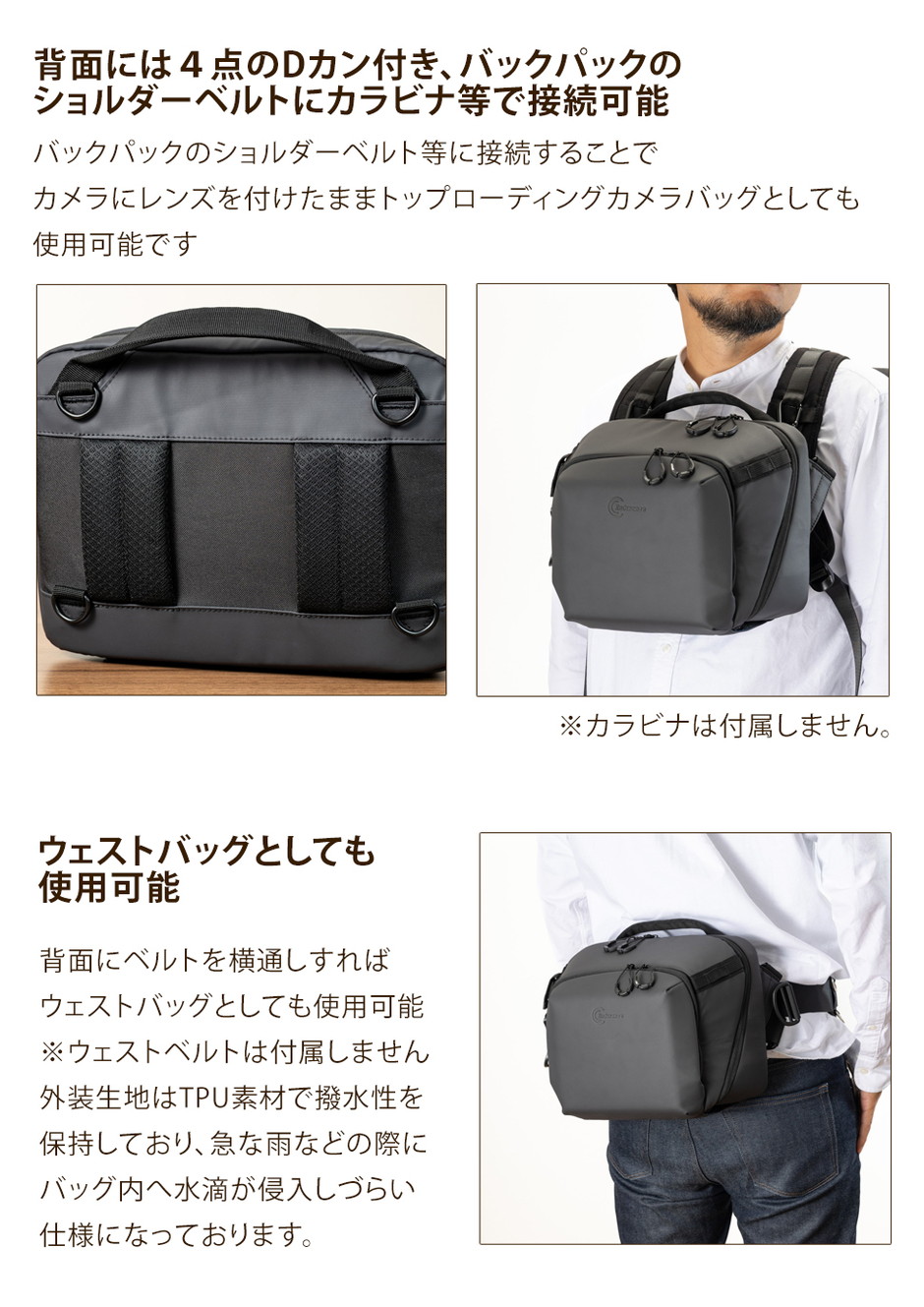 Endurance（エンデュランス） クイックアクセスショルダー カメラ