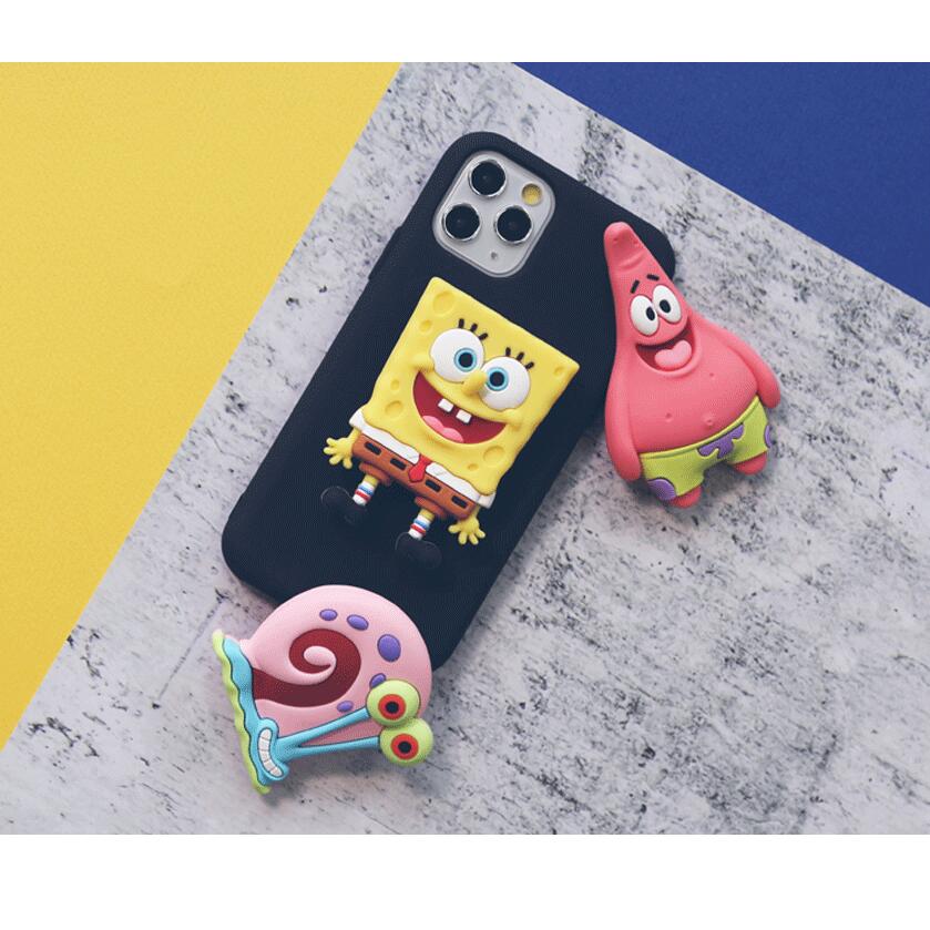 ST スポンジ・ボブ スマホスタンド スマホグリップ  グリップホルダー スマホリング スタンド ホルダー 落下防止 携帯スタンド スマホ グリップスタンド |  | 01