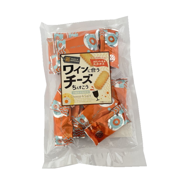 珍品堂のワインにあうチーズちんすこう 140g : 沖縄健康通販 Yahoo!店