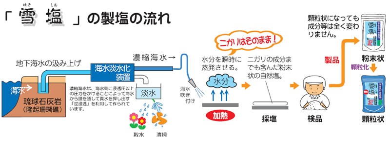 宮古島の雪塩