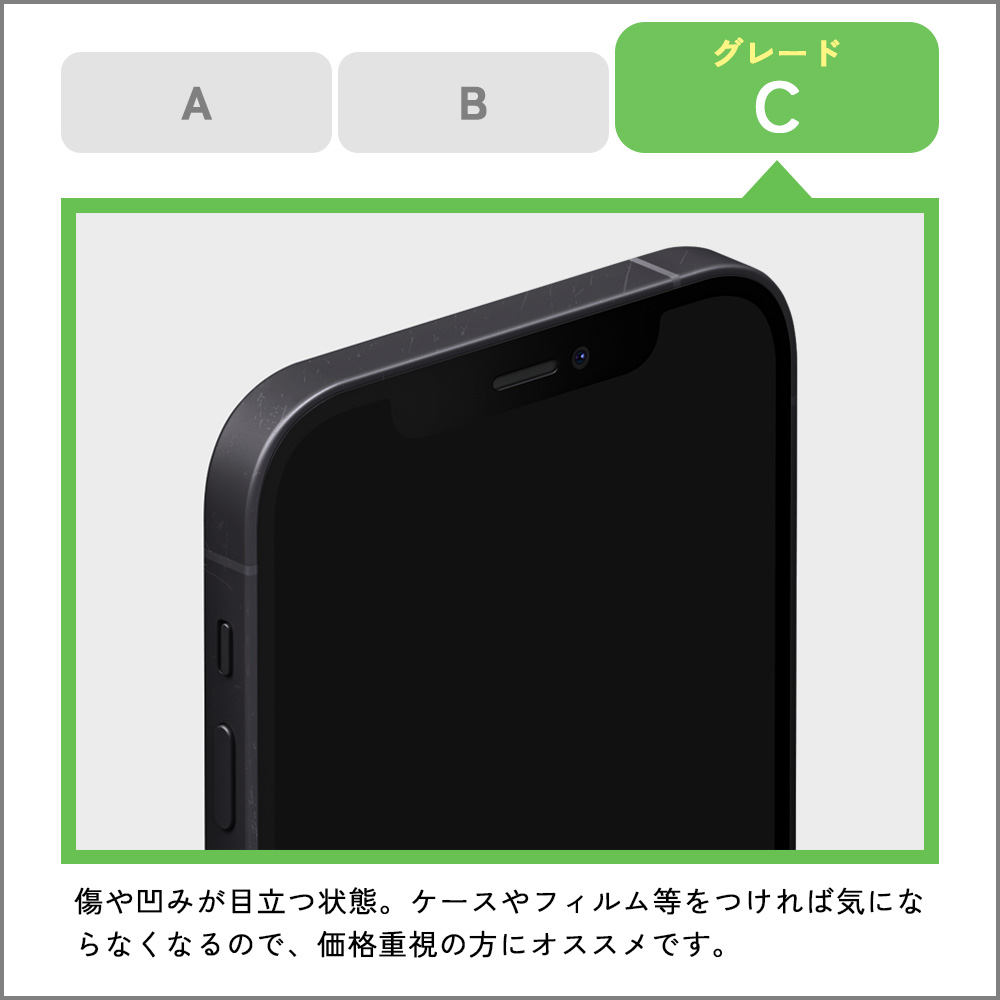 iPhone 13 Pro Max 128GB - グラファイト Cグレード SIMフリー アイフォン スマホ 本体 1年保証｜y-secondhand｜03
