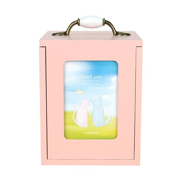 ペット仏壇BOX L判 写真が飾れるボックス 1519 ブラウン ホワイト ピンク 万丈 送料無料｜y-sharaku｜04