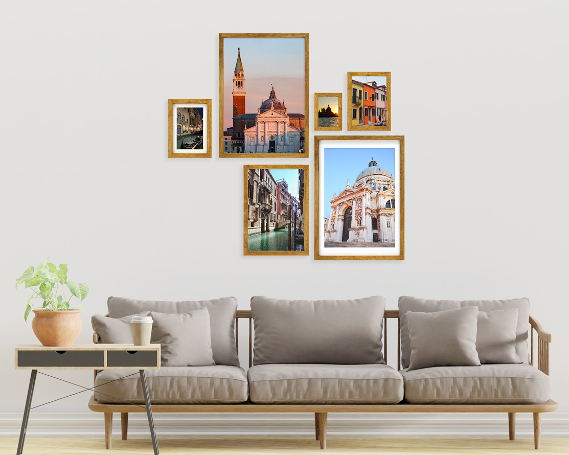 万丈（VANJOH） 6枚セット ギャラリーウィール エコラ インテリア