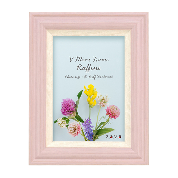 万丈（VANJOH） フォトフレーム L判ハーフ 64×89mm Vミニフレーム