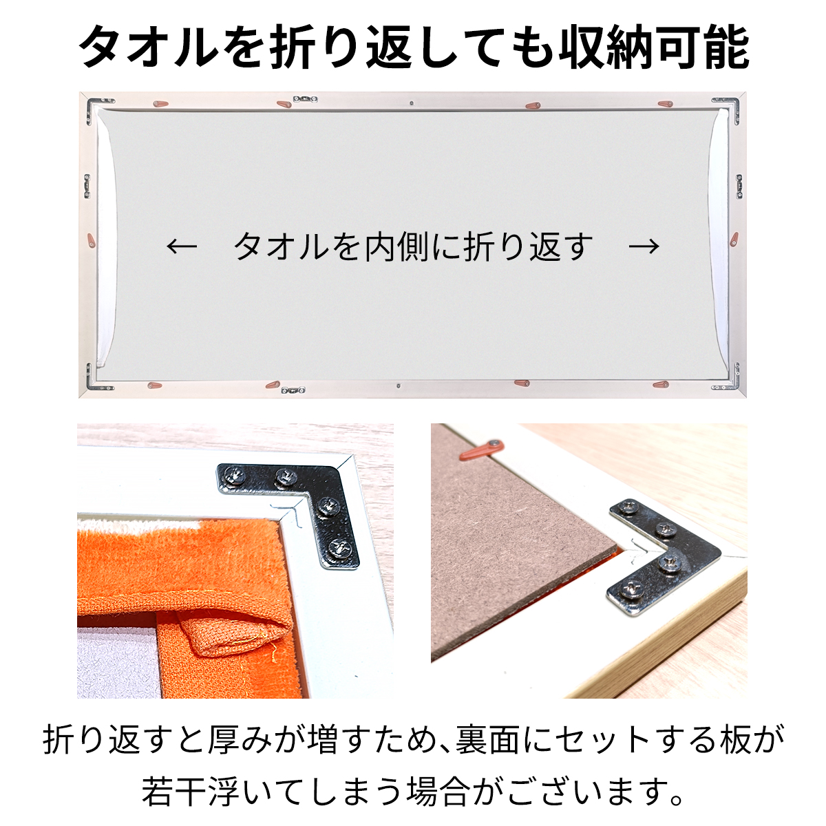 フェイスタオル額