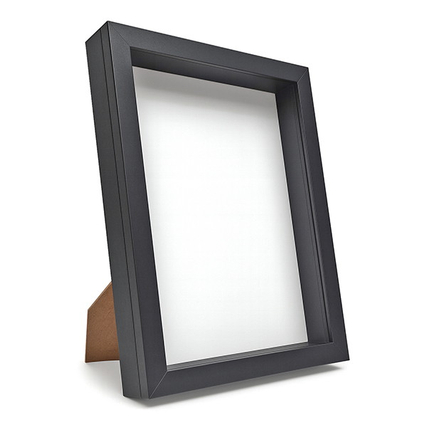 ディスプレイフレーム A4 前開き マグネット対応 ホワイト ブラック