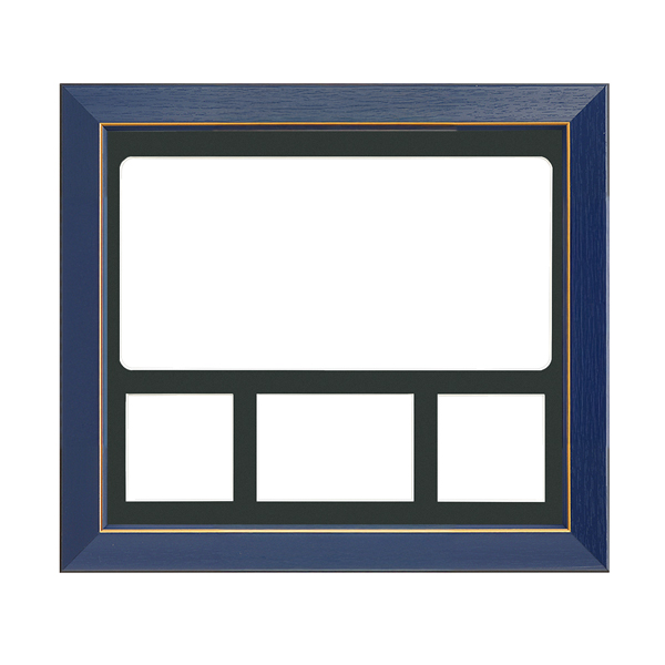 万丈（VANJOH） ナンバープレート額 ブラック ホワイト ブラウン