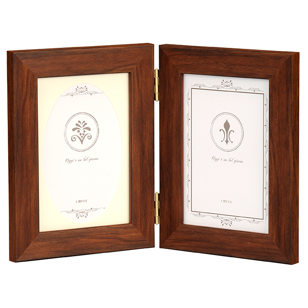 万丈（VANJOH） KPフレーム ペア L判 ナチュラル/ダークブラウン