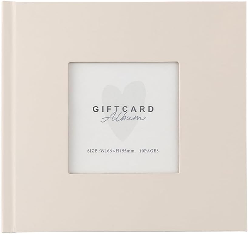 ナカバヤシ ブックフリー ギフトカードアルバム Sミニ ベーシック