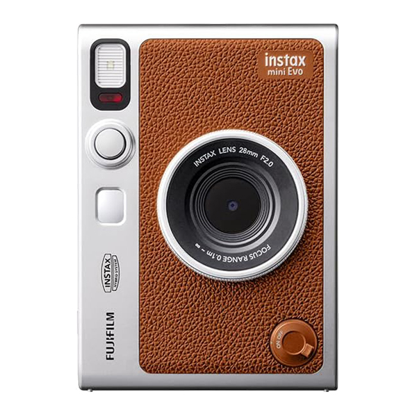 チェキ instax mini Evo ブラック ブラウン 本体&フイルム20枚&プチカードファイル1冊セット ハイブリッドインスタントカメラ 富士フイルム｜y-sharaku｜03