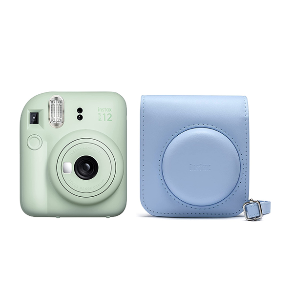 チェキ instax mini12 本体＆フィルム30枚＆速写ケース＆プチカード