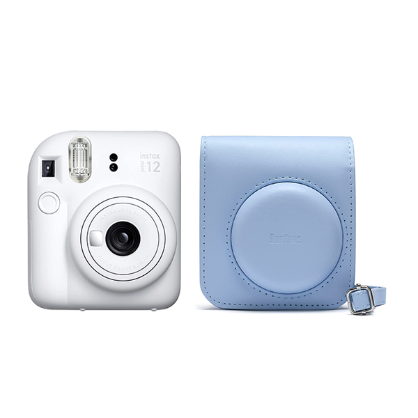 チェキ instax mini12 本体＆フィルム30枚＆速写ケース＆プチカード