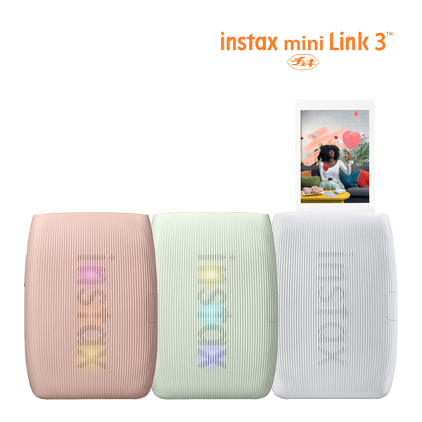 FUJIFILM チェキ スマホプリンター instax mini Link3 クレイホワイト