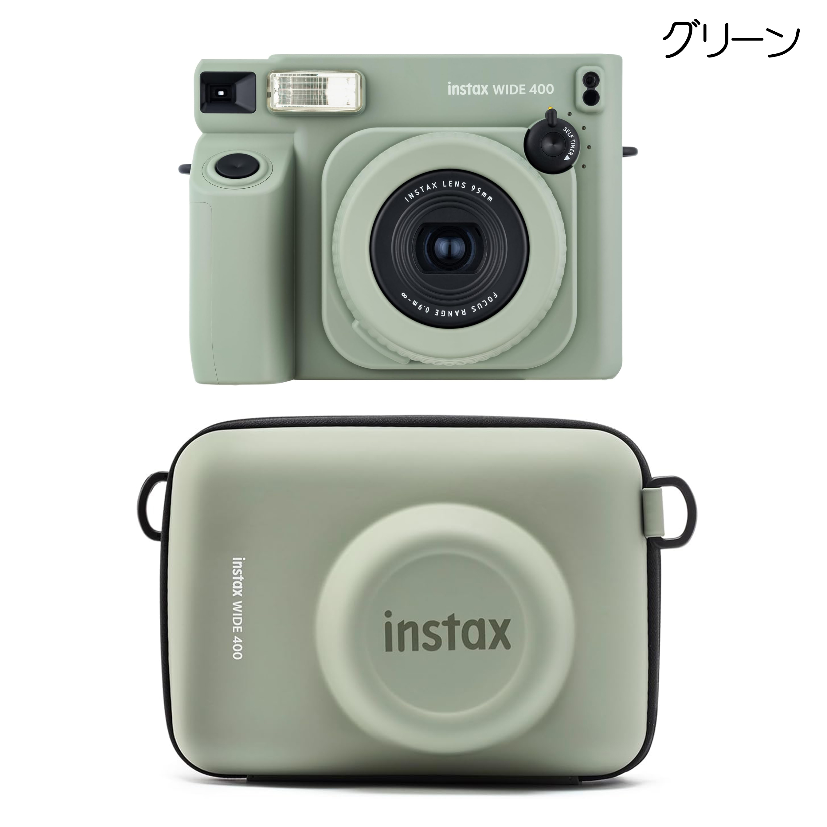 チェキ チェキワイド インスタントカメラ instax WIDE 400 本体